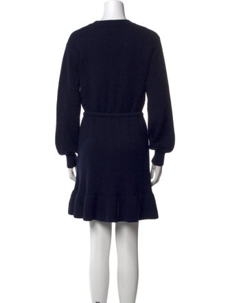 Cinq à Sept Crew Neck Mini Dress