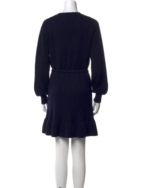 Cinq à Sept Crew Neck Mini Dress