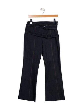 Cinq à Sept High-Rise Wide Leg Jeans