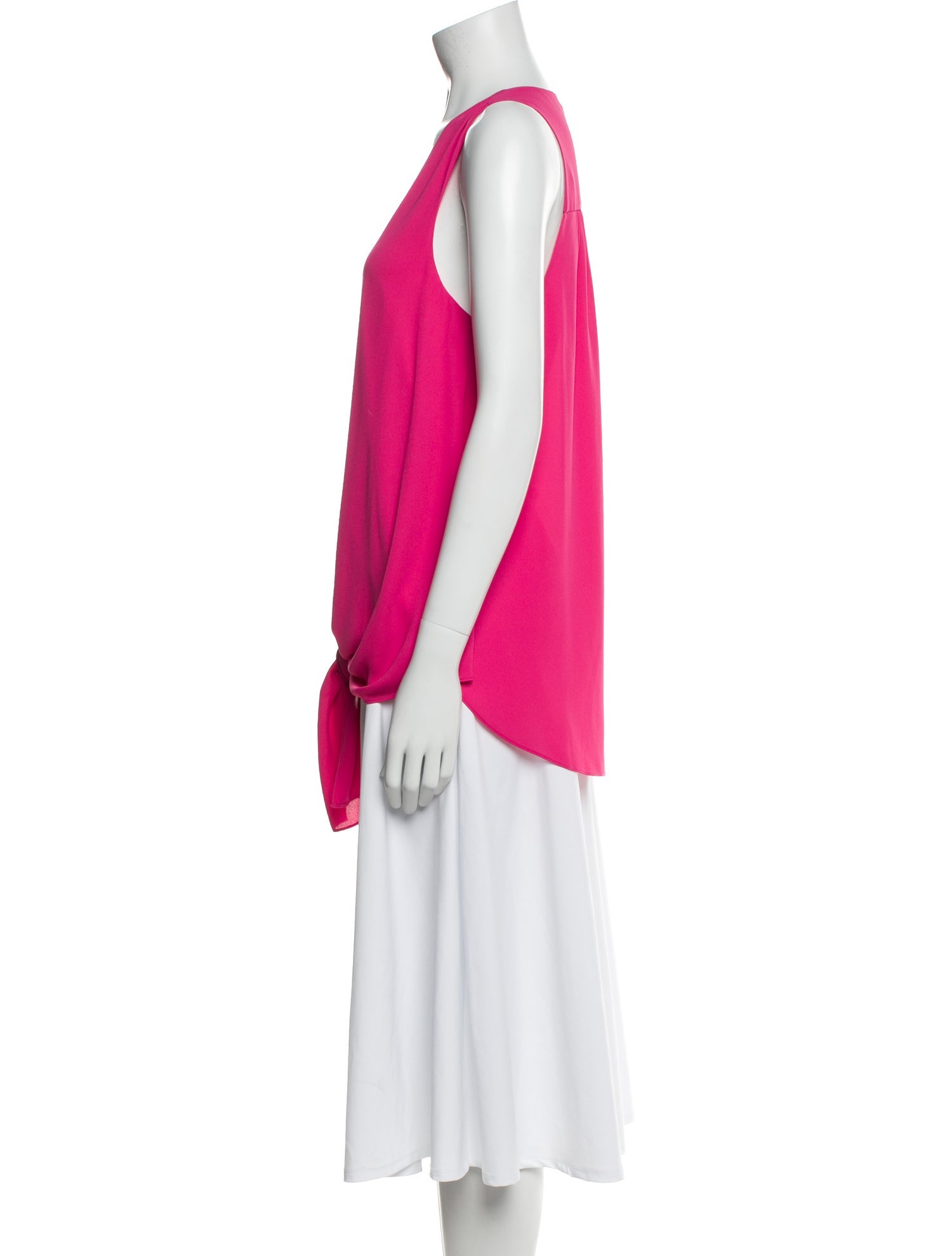 Cinq à Sept V-Neck Sleeveless Tunic