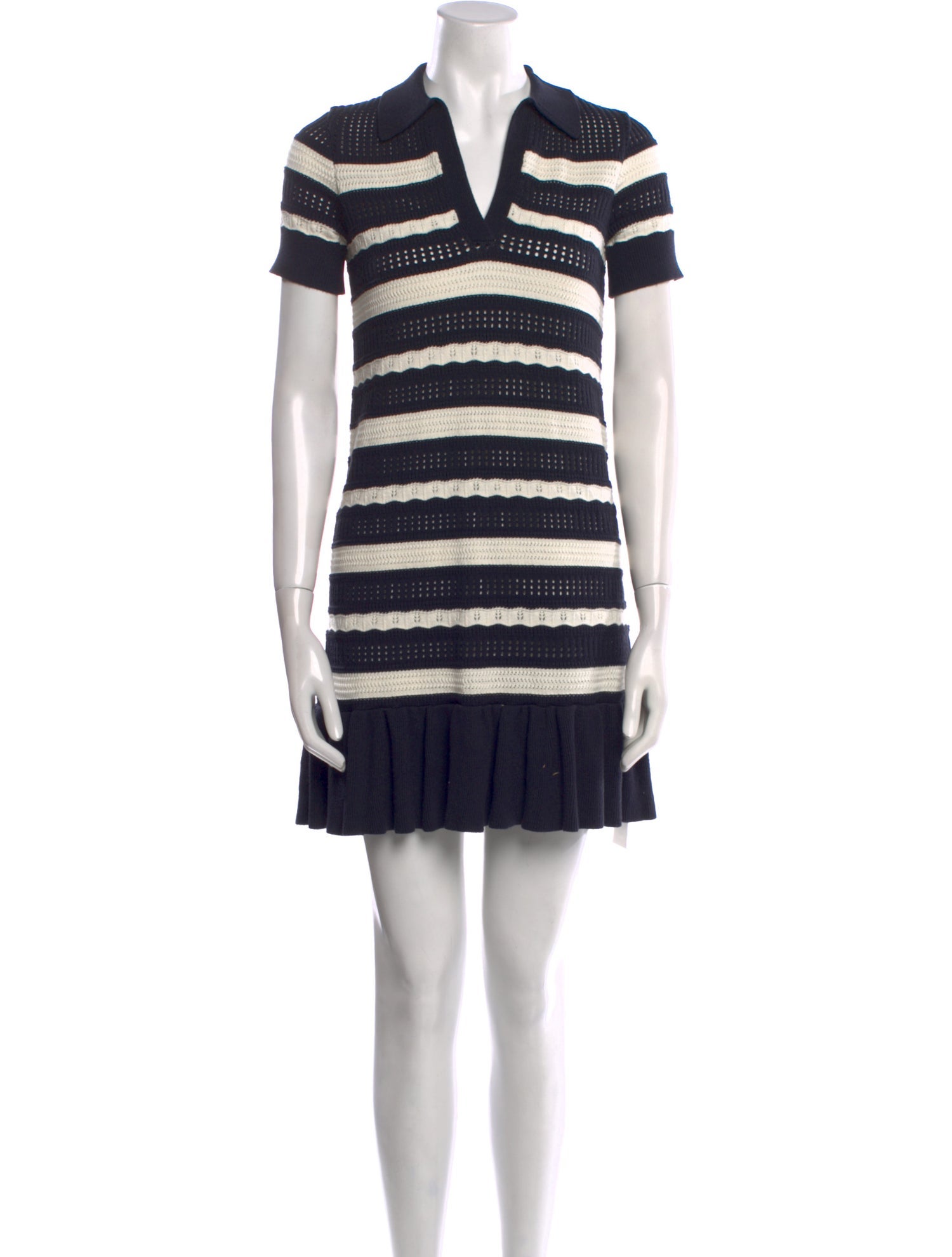 Cinq à Sept Striped Mini Dress w/ Tags