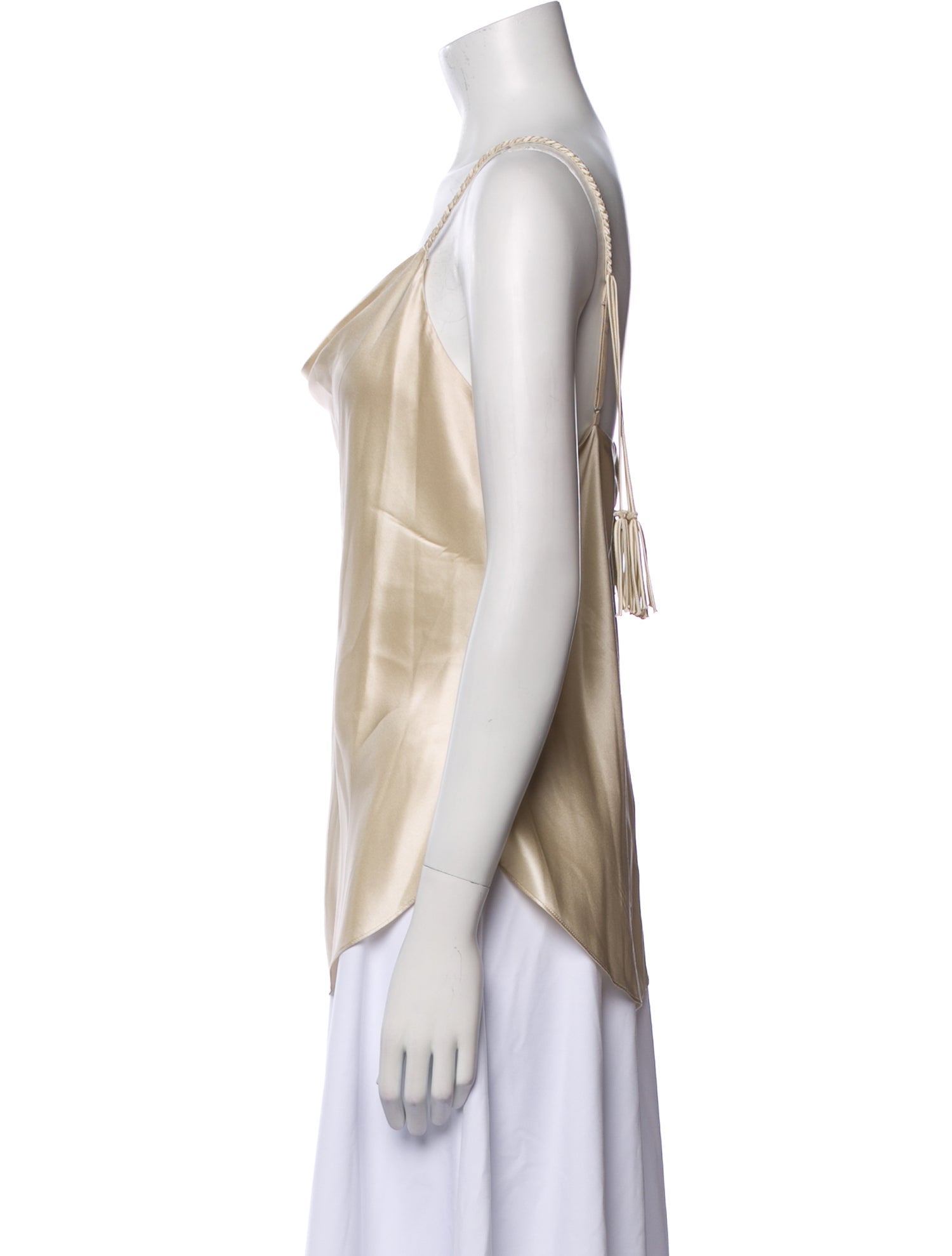 Cinq à Sept Silk Cowl Neck Top