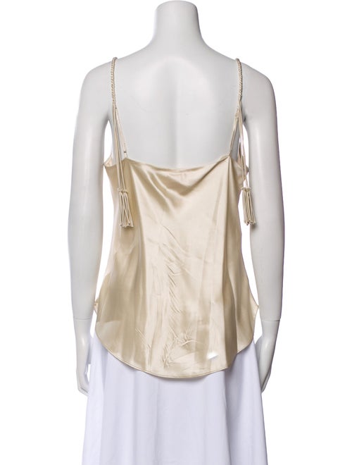 Cinq à Sept Silk Cowl Neck Top
