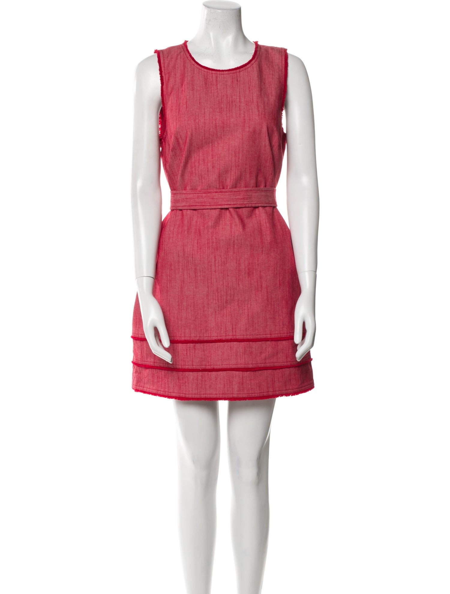 Cinq à Sept Scoop Neck Mini Dress