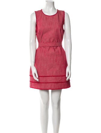 Cinq à Sept Scoop Neck Mini Dress