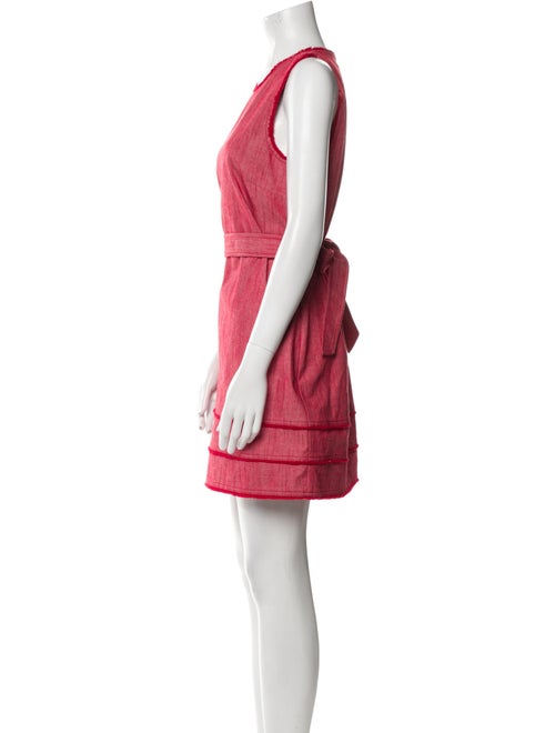 Cinq à Sept Scoop Neck Mini Dress