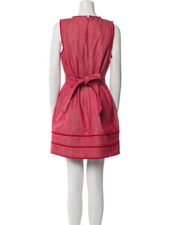 Cinq à Sept Scoop Neck Mini Dress