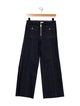 Cinq à Sept Mid-Rise Wide Leg Jeans