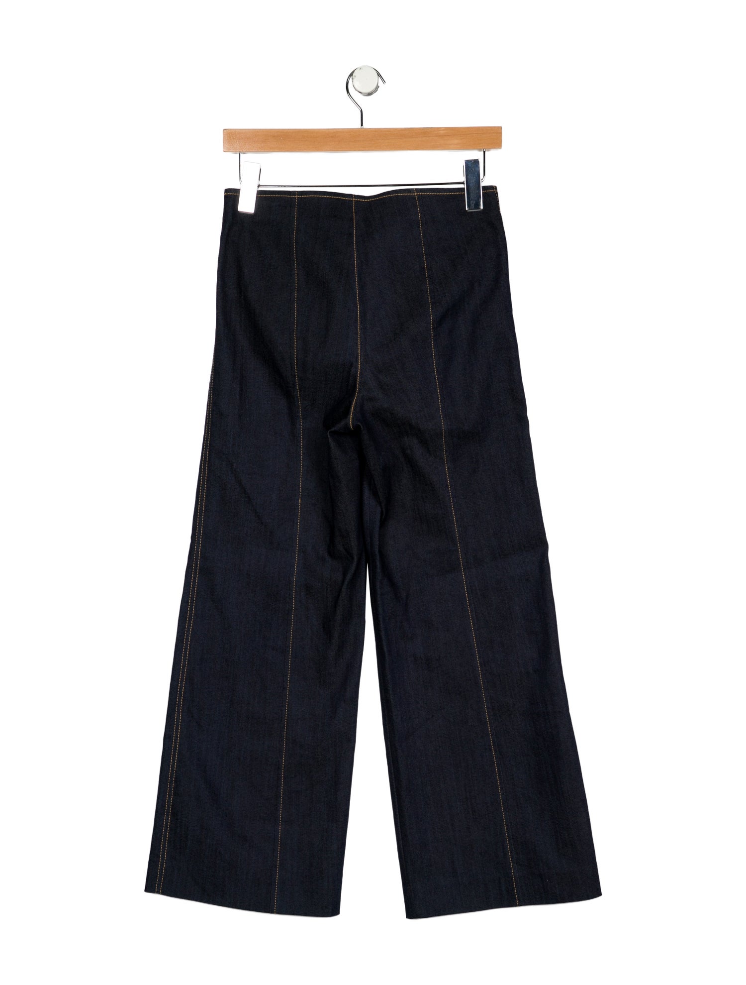 Cinq à Sept Mid-Rise Wide Leg Jeans