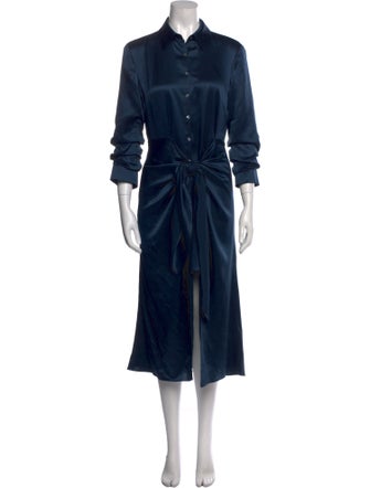 Cinq à Sept Silk Long Dress