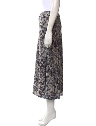 Cinq à Sept Silk Midi Length Skirt