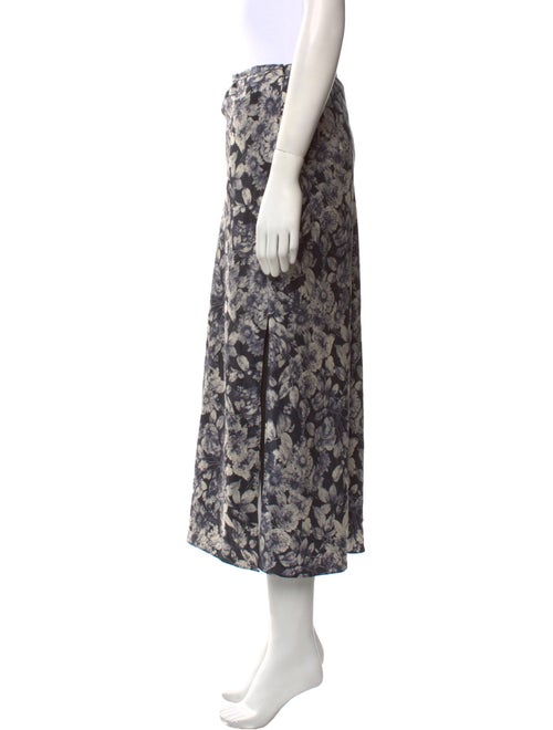 Cinq à Sept Silk Midi Length Skirt