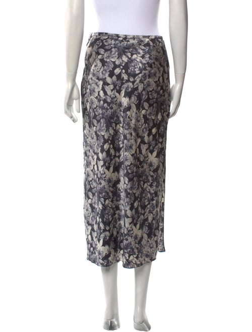 Cinq à Sept Silk Midi Length Skirt