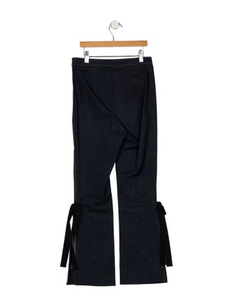 Cinq à Sept Mid-Rise Wide Leg Jeans