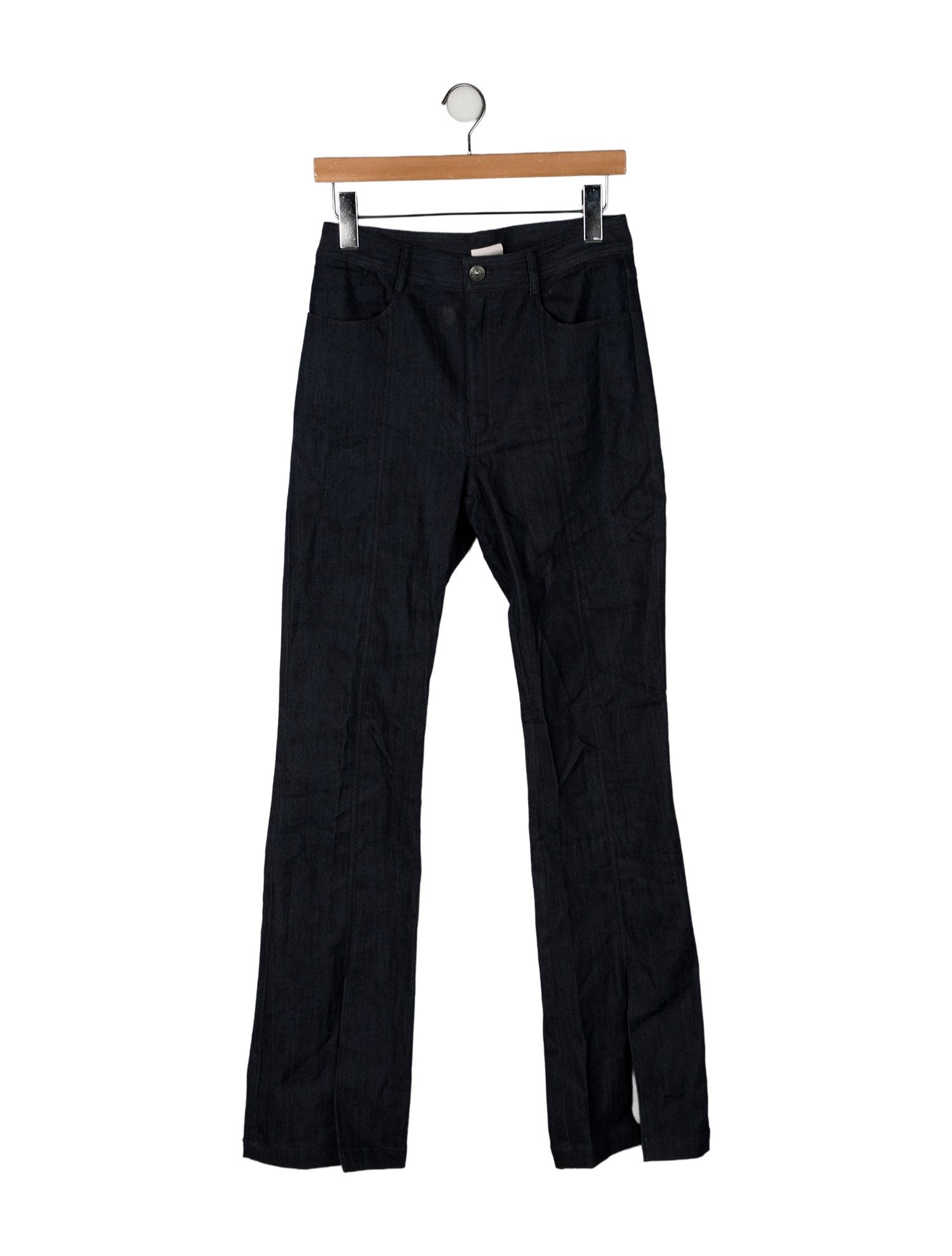 Cinq à Sept Mid-Rise Wide Leg Jeans