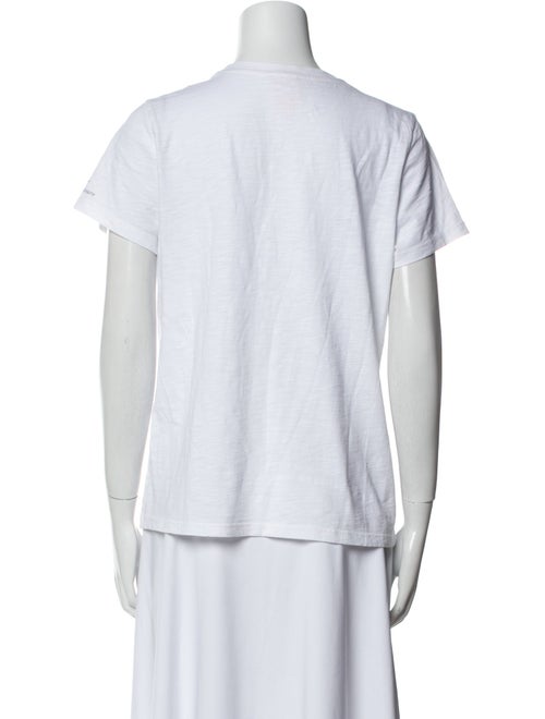 Cinq à Sept Graphic Print Crew Neck T-Shirt