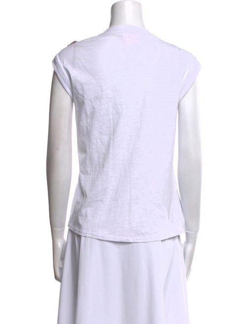 Cinq à Sept Crew Neck Short Sleeve T-Shirt