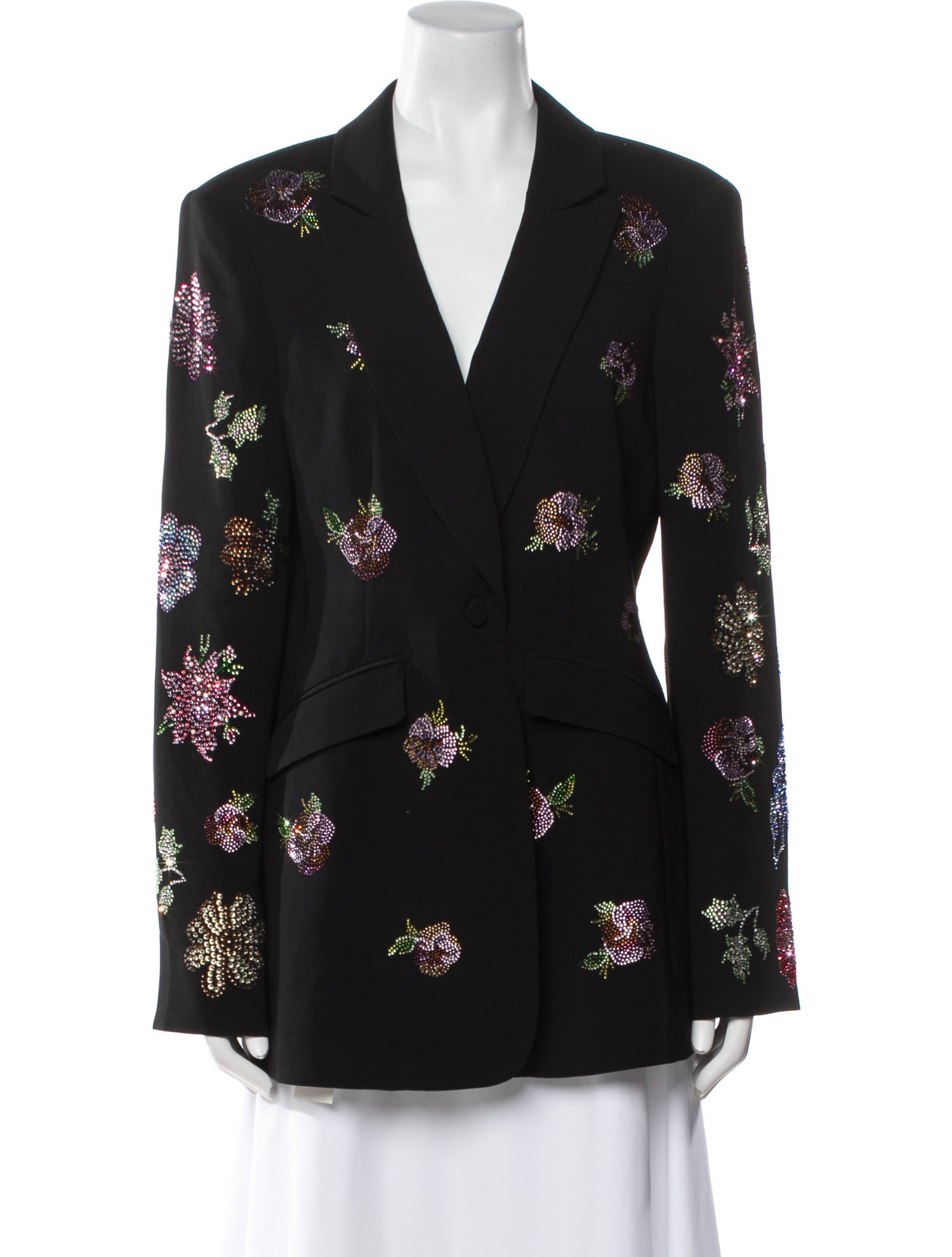 Cinq à Sept Floral Print Blazer