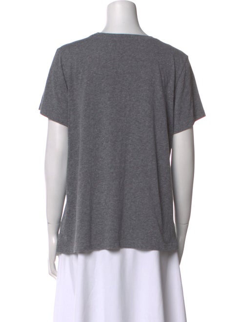 Cinq à Sept Graphic Print Crew Neck T-Shirt