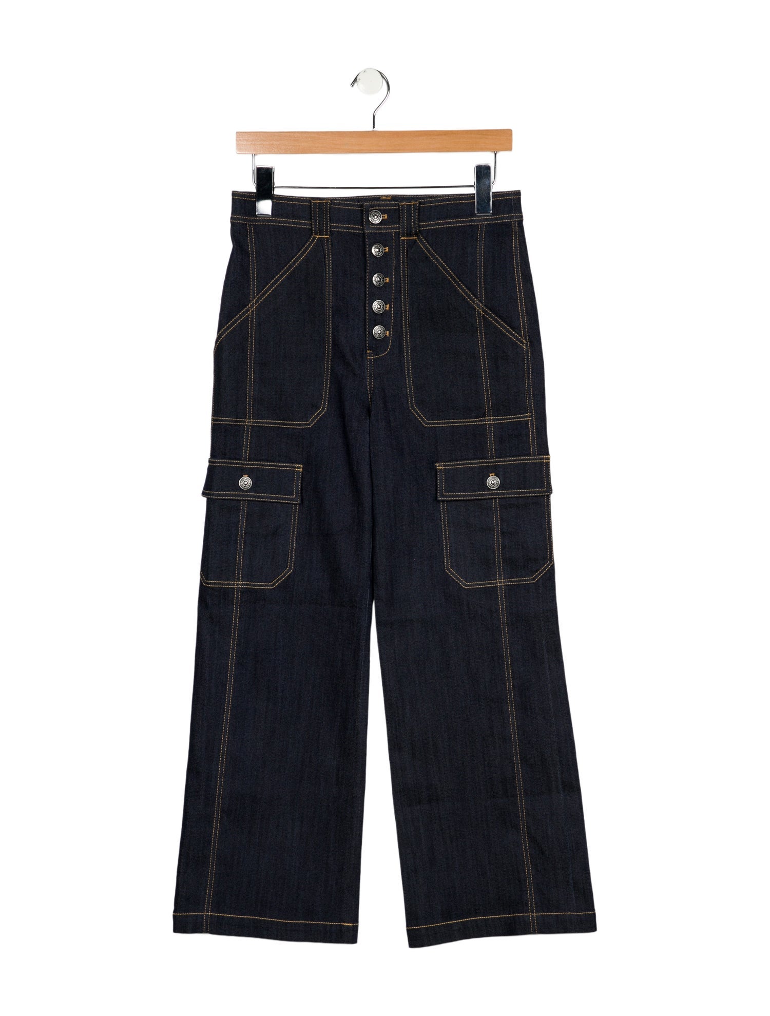 Cinq à Sept High-Rise Wide Leg Jeans
