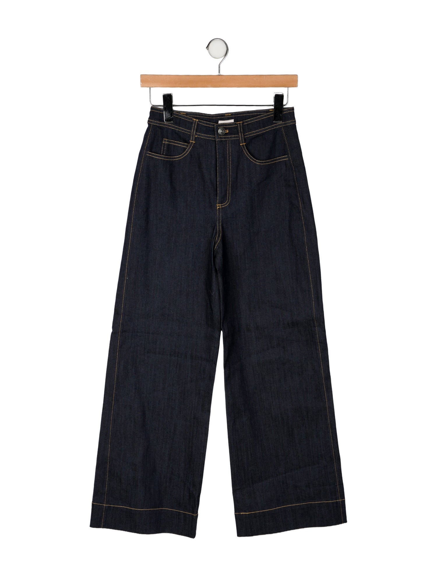 Cinq à Sept High-Rise Wide Leg Jeans