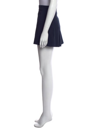 Cinq à Sept Pleated Accents Mini Skirt