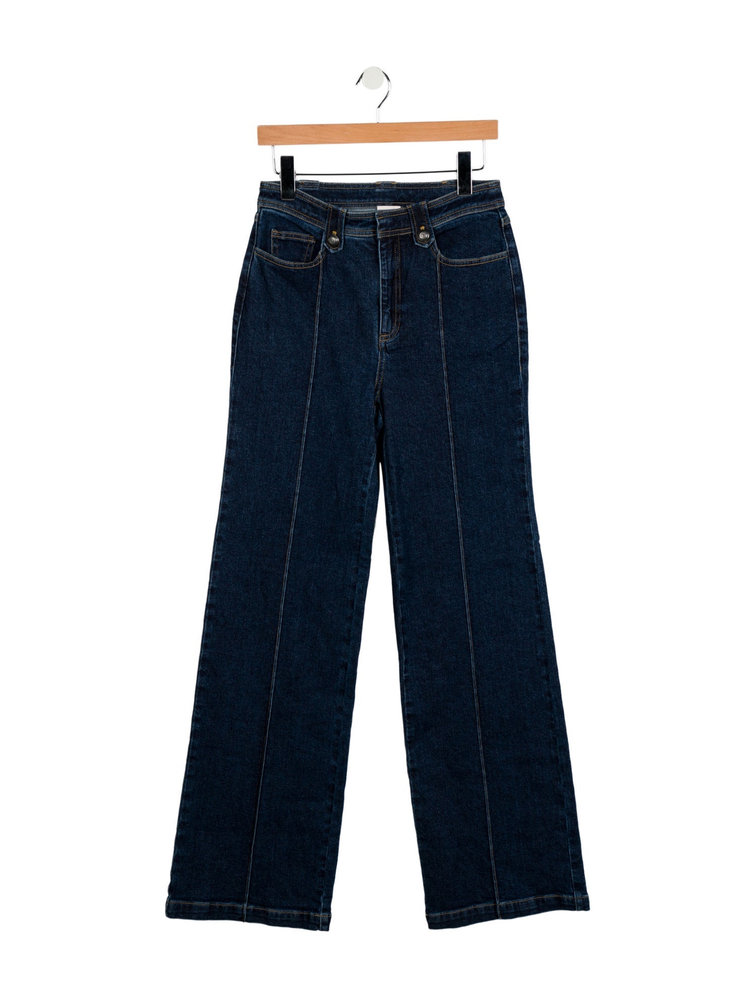 Cinq à Sept High-Rise Wide Leg Jeans w/ Tags