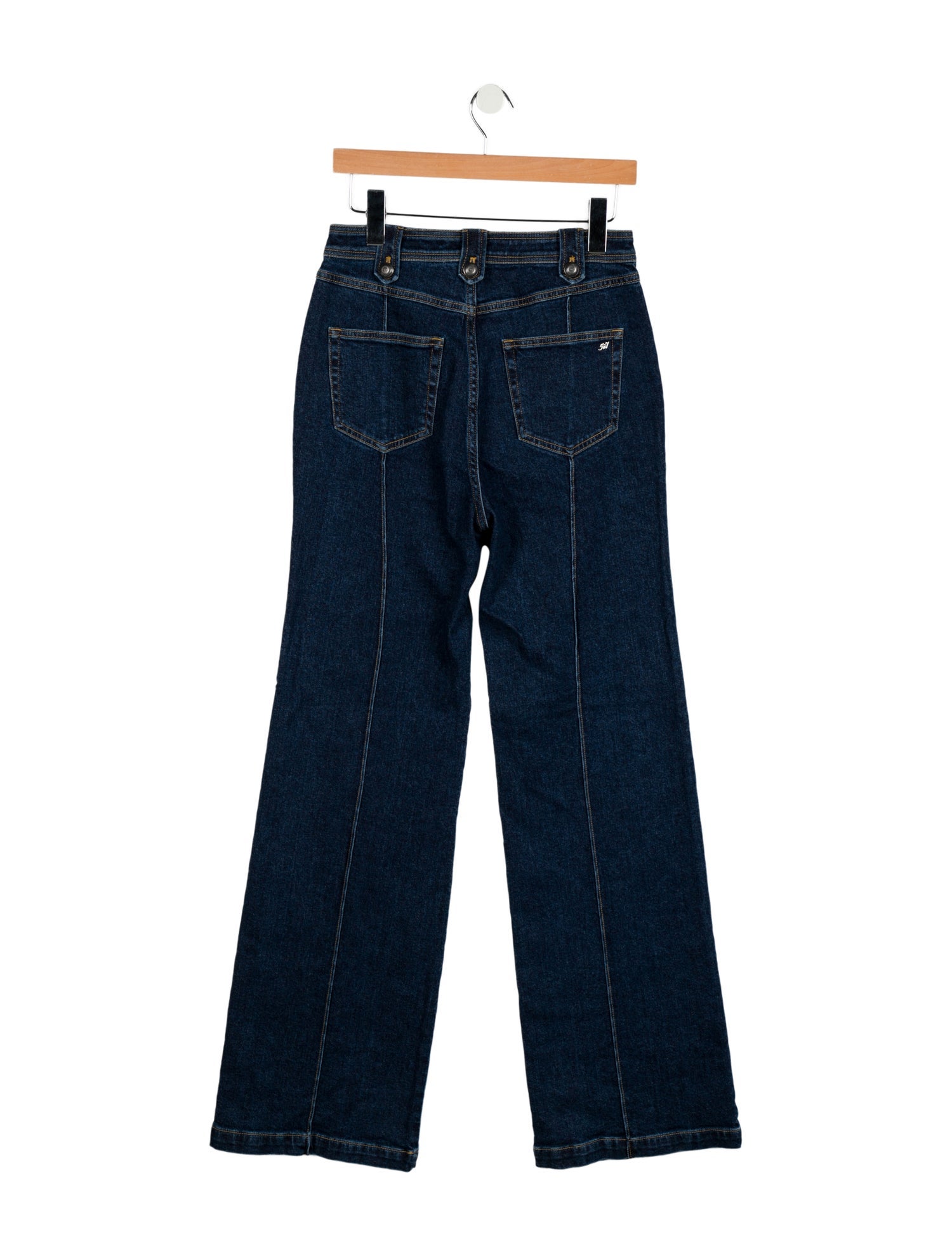 Cinq à Sept High-Rise Wide Leg Jeans w/ Tags