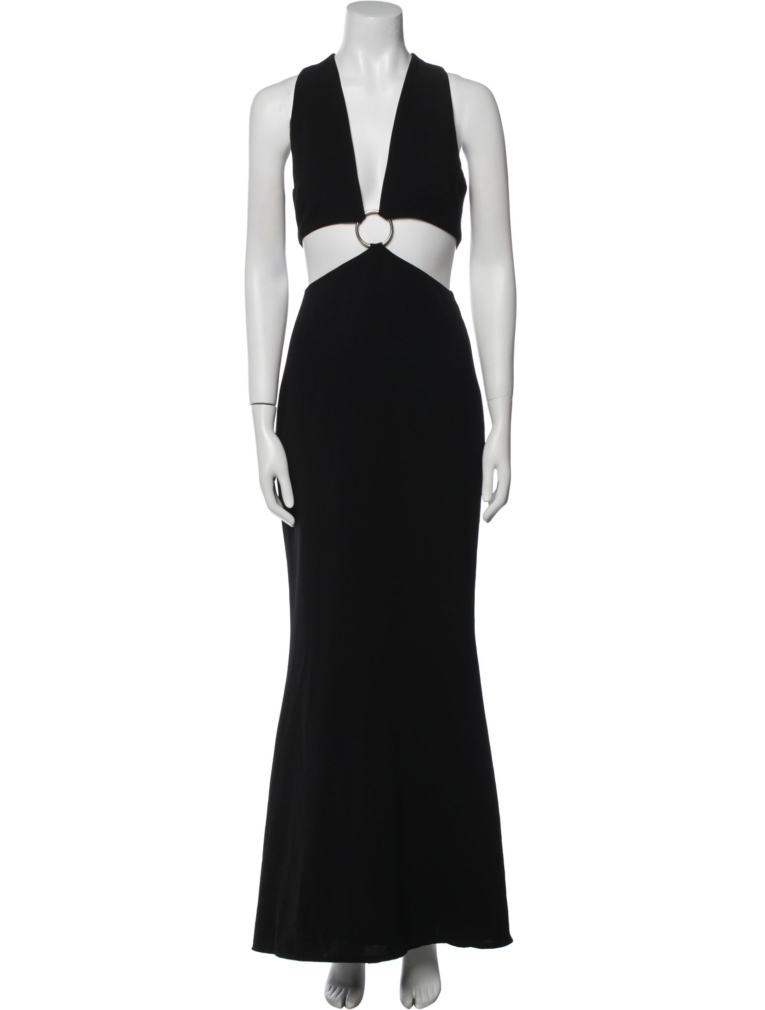 Cinq à Sept V-Neck Long Dress