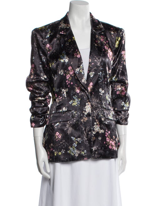 Cinq à Sept Floral Print Blazer