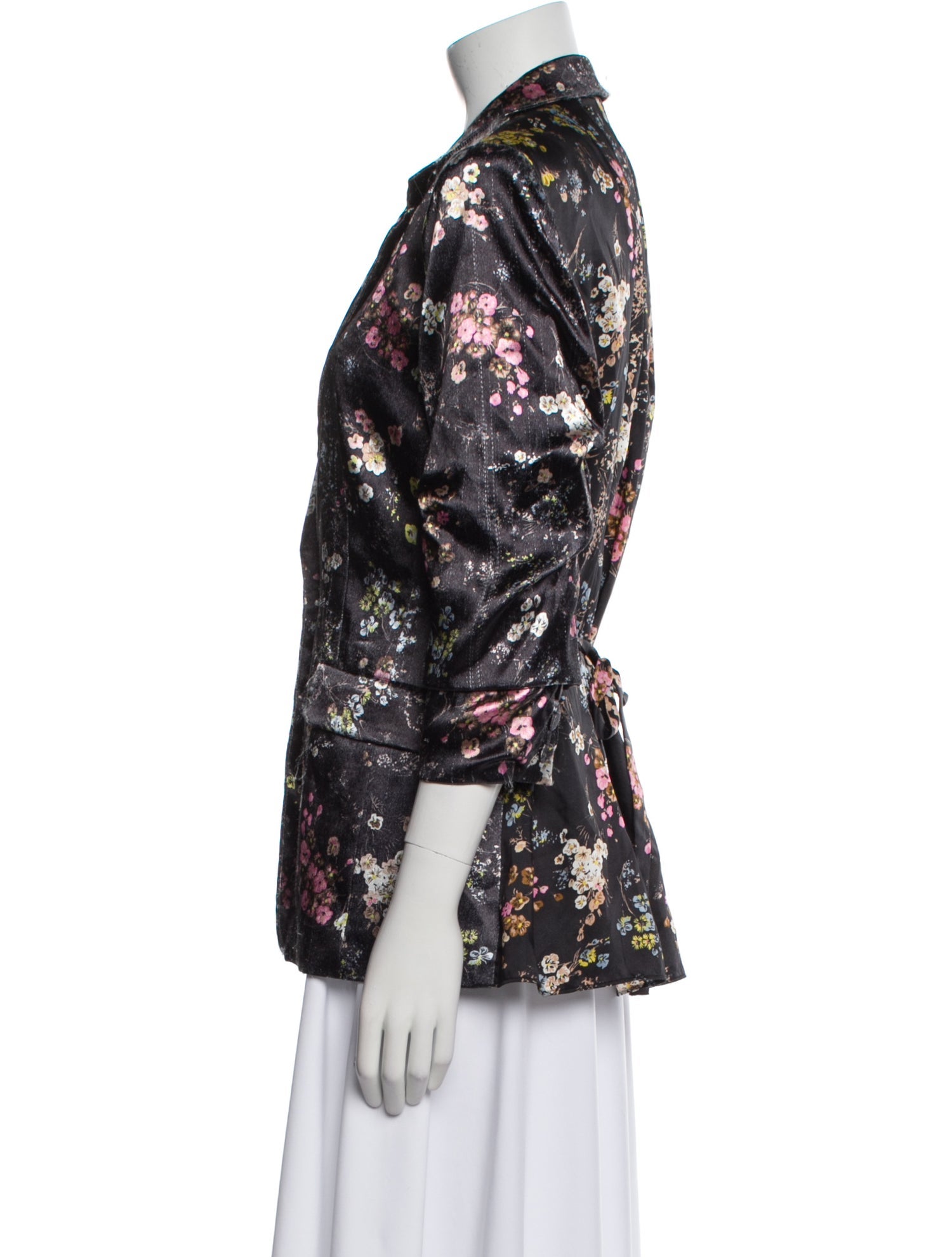 Cinq à Sept Floral Print Blazer