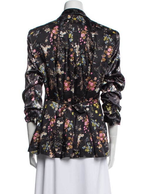 Cinq à Sept Floral Print Blazer