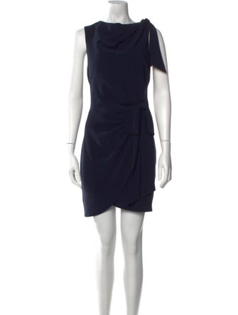 Cinq à Sept Cowl Neck Mini Dress