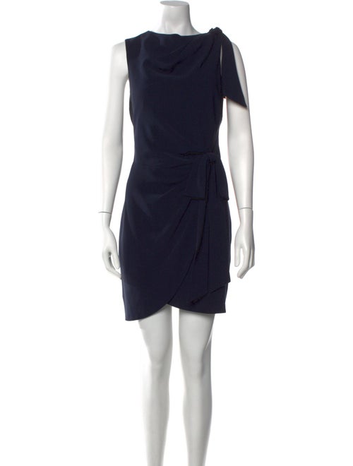 Cinq à Sept Cowl Neck Mini Dress