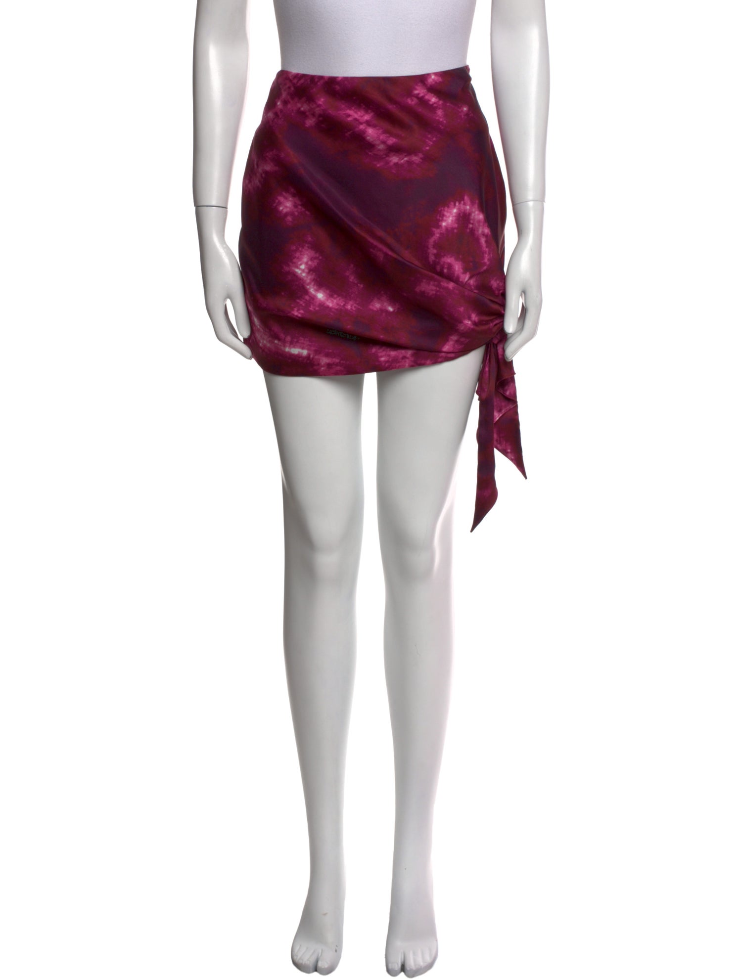 Cinq à Sept Bow Accents Mini Skirt