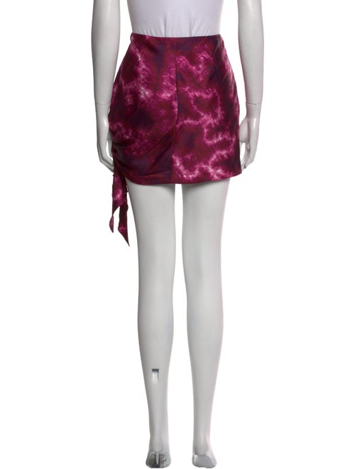 Cinq à Sept Bow Accents Mini Skirt