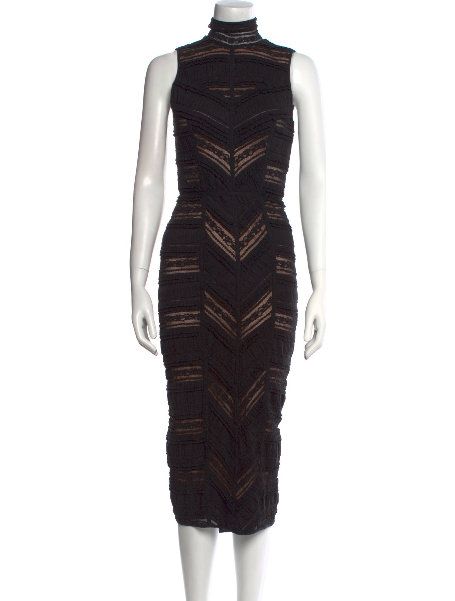 Cinq à Sept Turtleneck Midi Length Dress