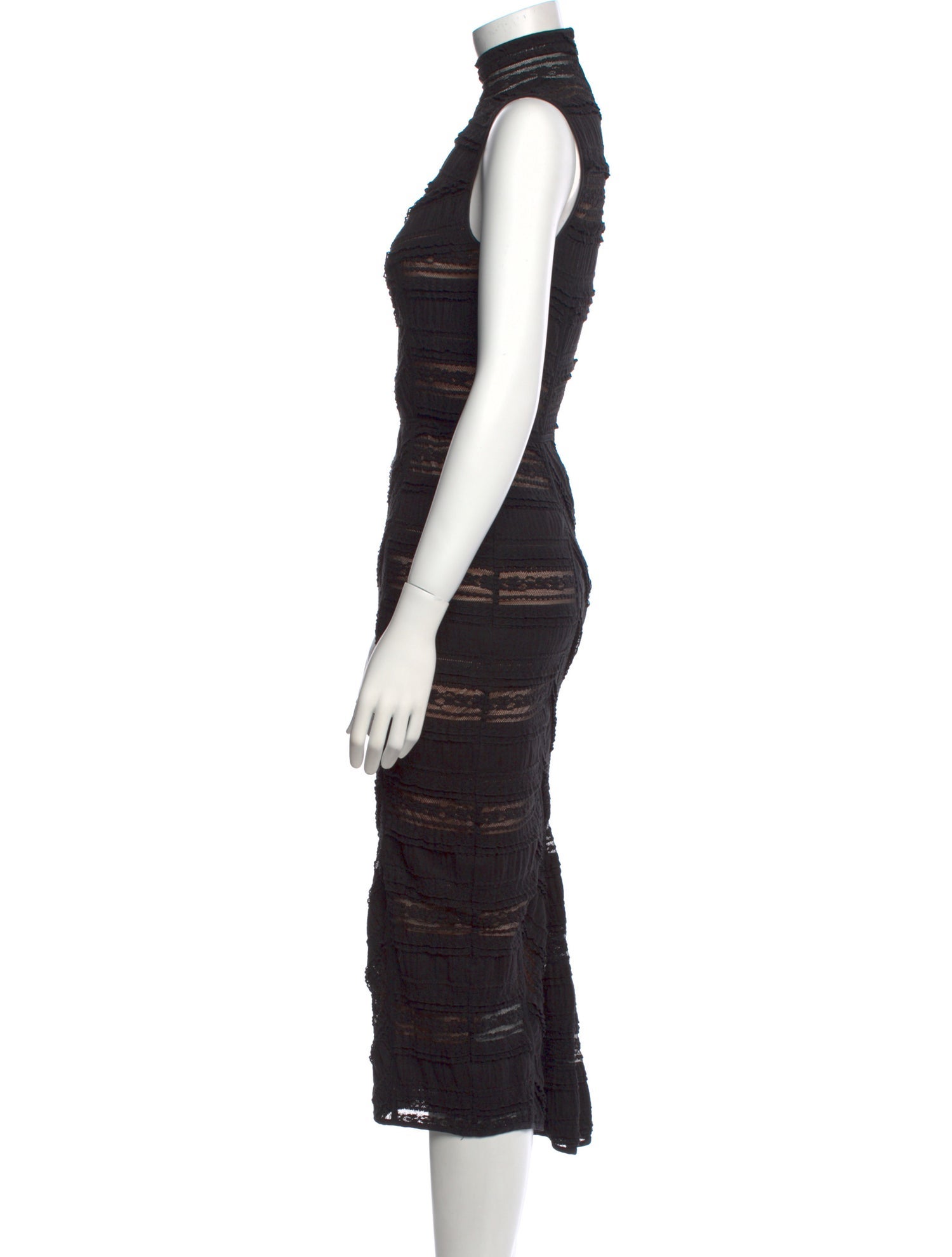 Cinq à Sept Turtleneck Midi Length Dress