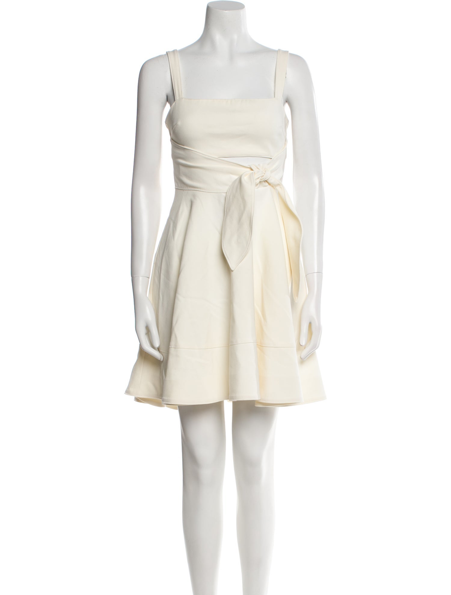 Cinq à Sept Square Neckline Mini Dress