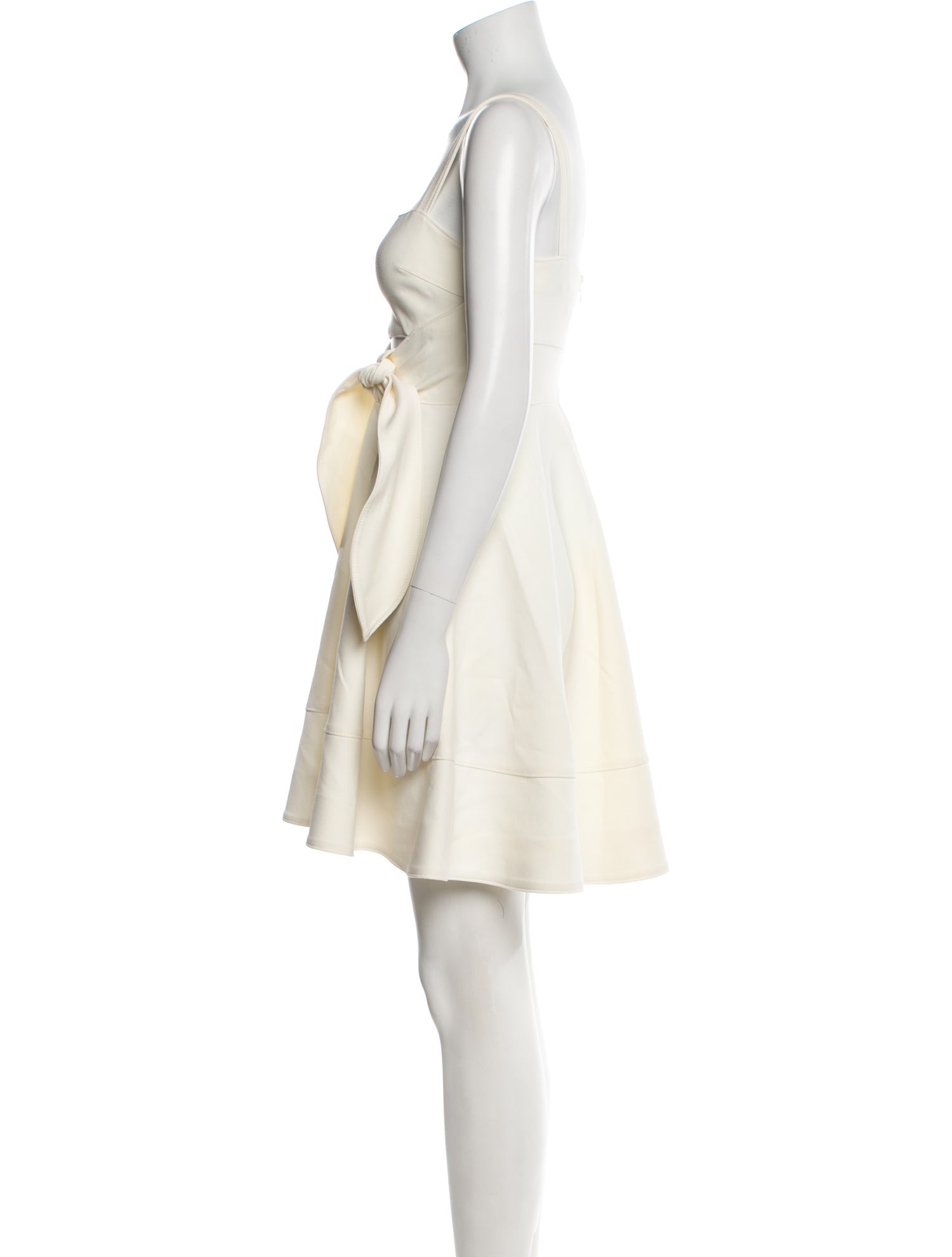 Cinq à Sept Square Neckline Mini Dress