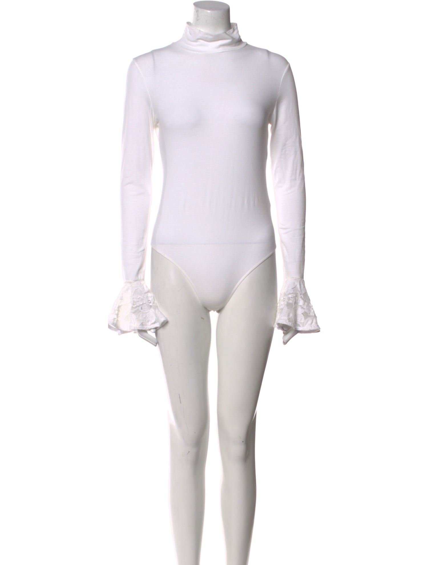 Cinq à Sept Turtleneck Long Sleeve Bodysuit