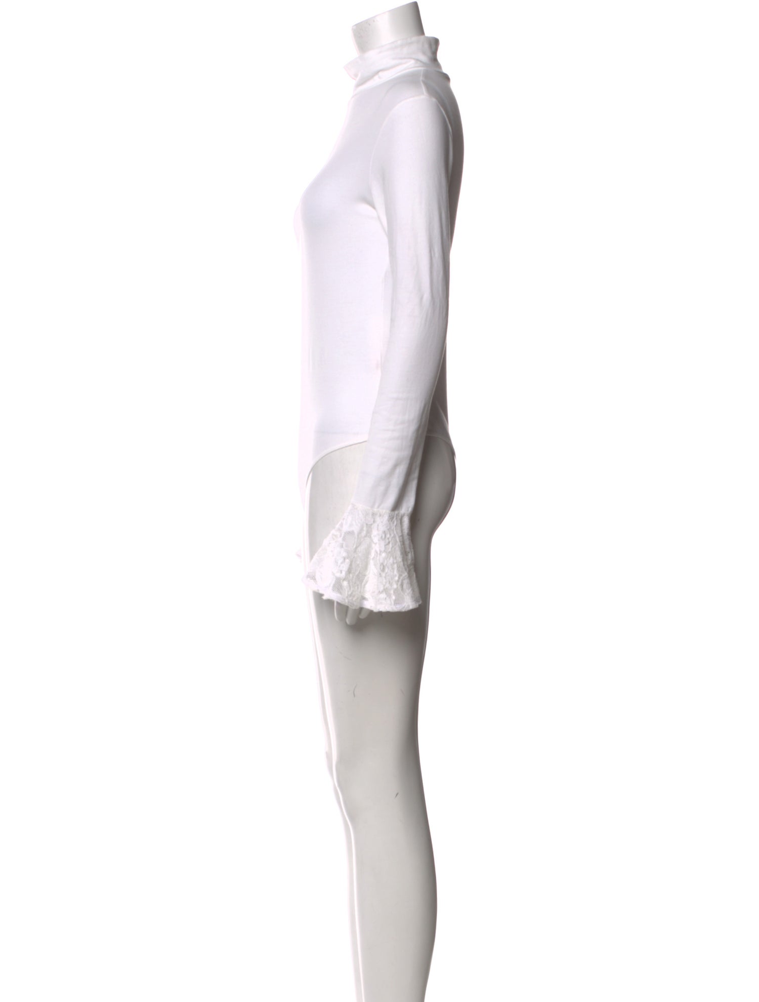 Cinq à Sept Turtleneck Long Sleeve Bodysuit