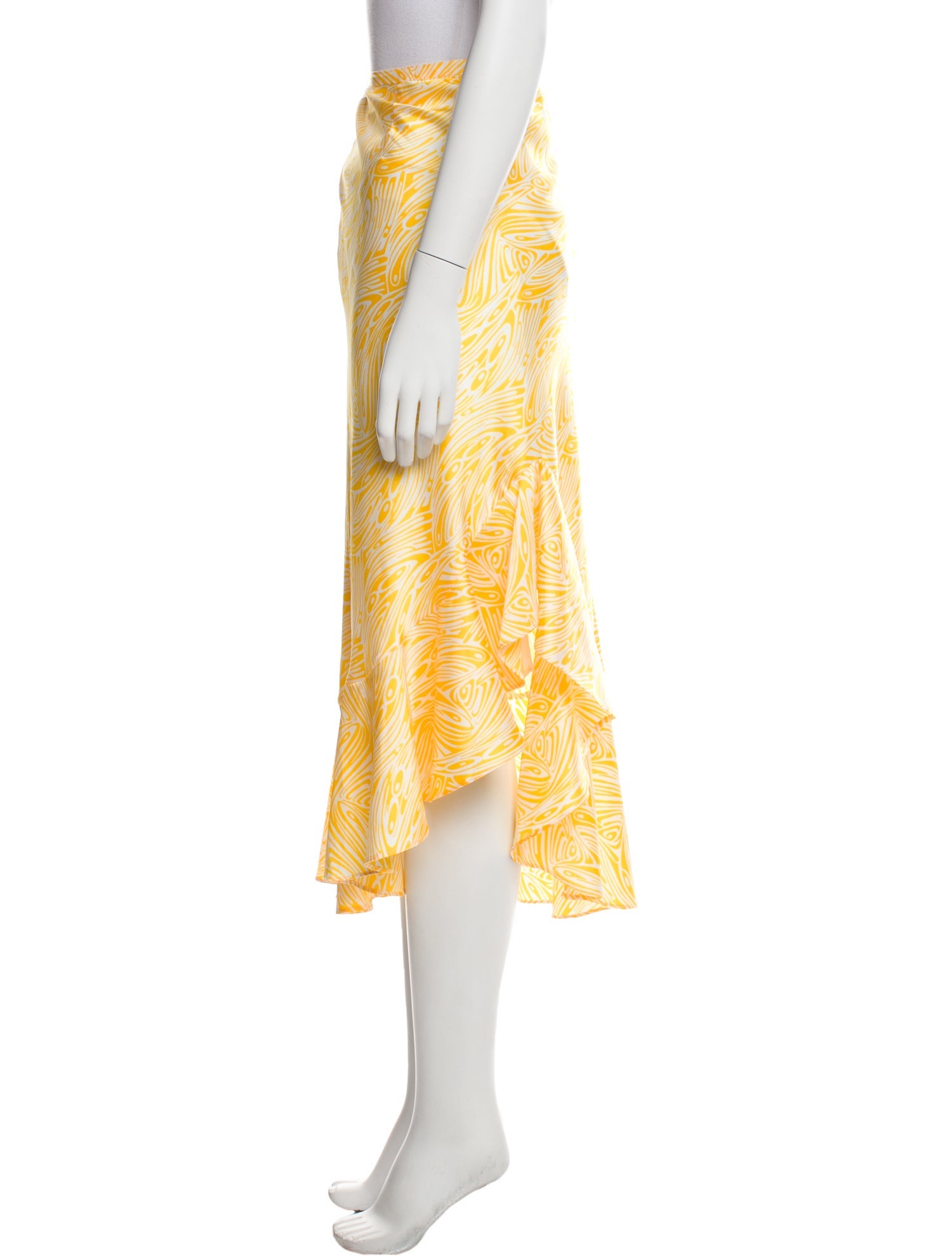 Cinq à Sept Printed Midi Length Skirt