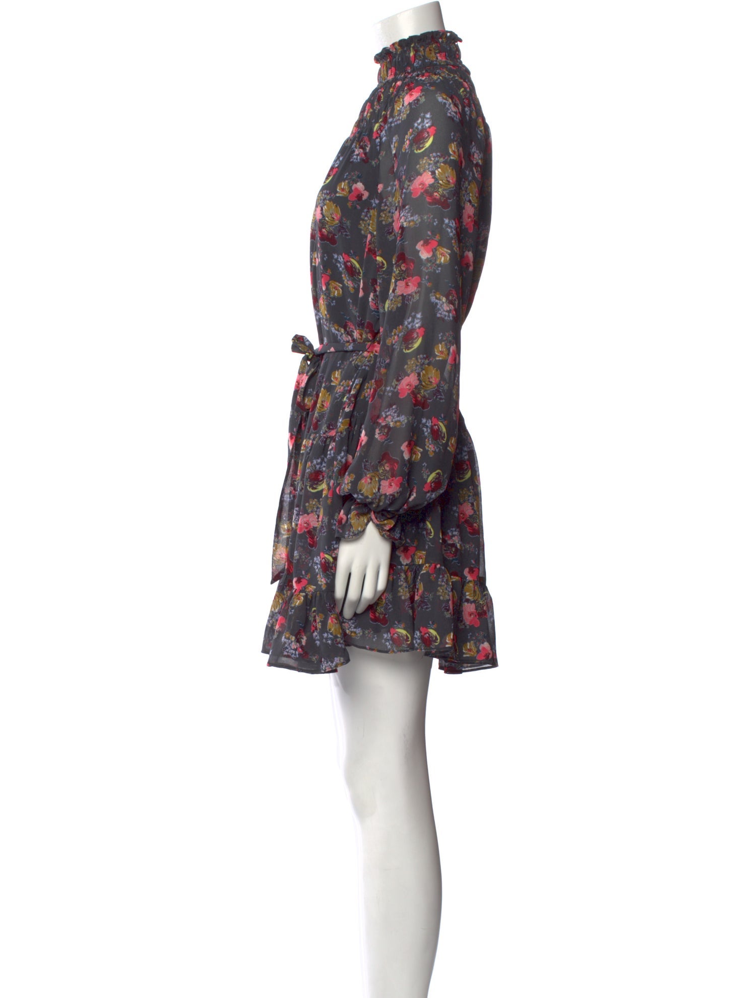 Cinq à Sept Floral Print Mini Dress w/ Tags