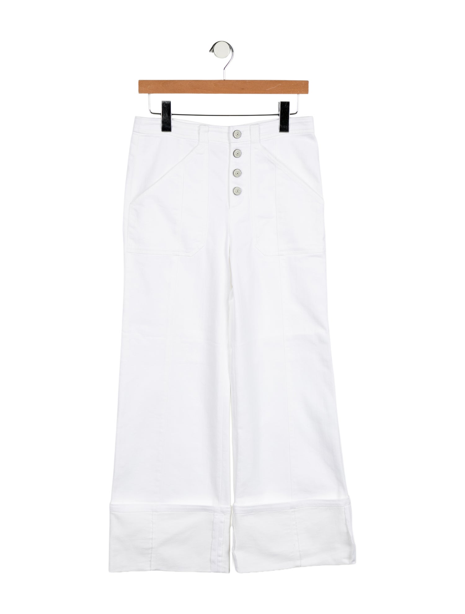 Cinq à Sept High-Rise Wide Leg Jeans