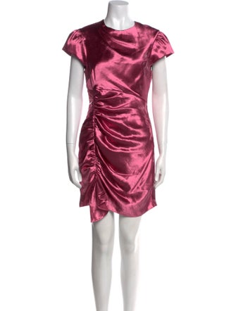 Cinq à Sept Crew Neck Mini Dress