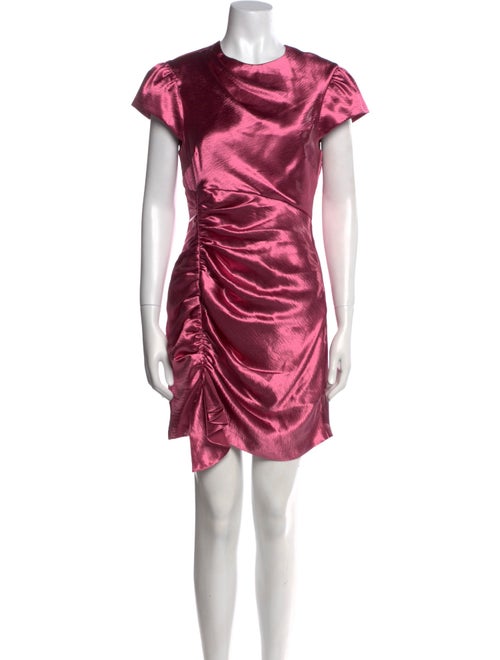 Cinq à Sept Crew Neck Mini Dress