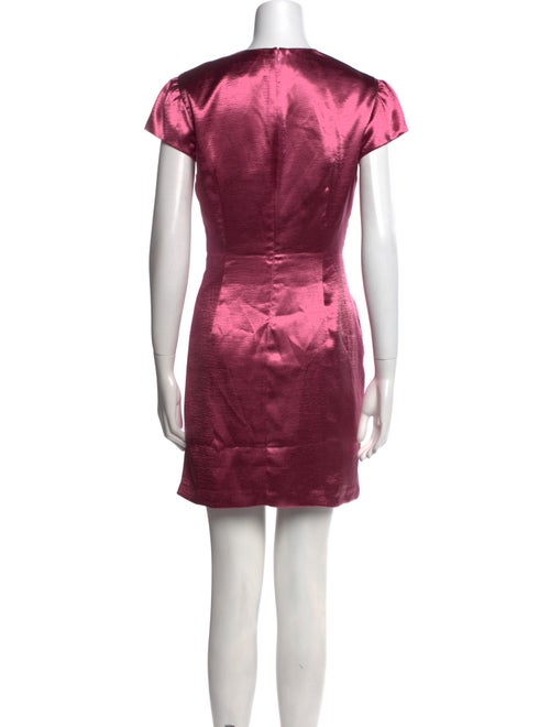 Cinq à Sept Crew Neck Mini Dress