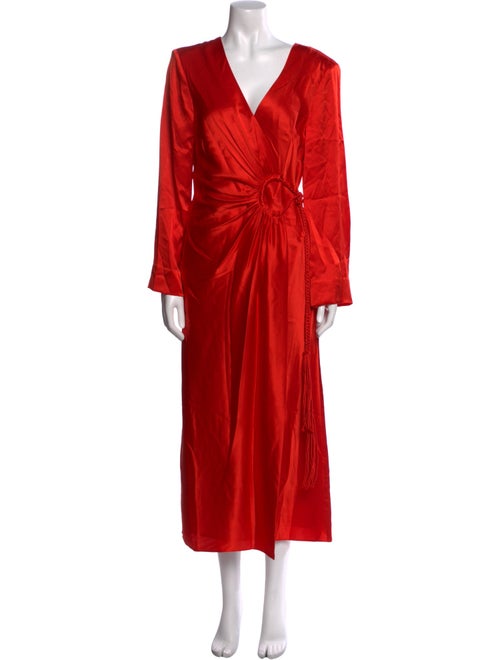 Cinq à Sept Silk Long Dress