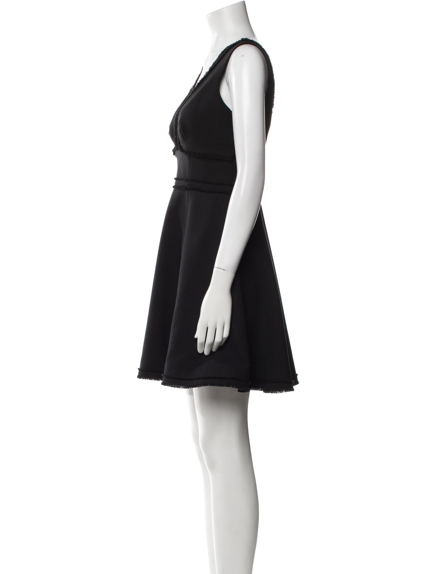 Cinq à Sept V-Neck Mini Dress